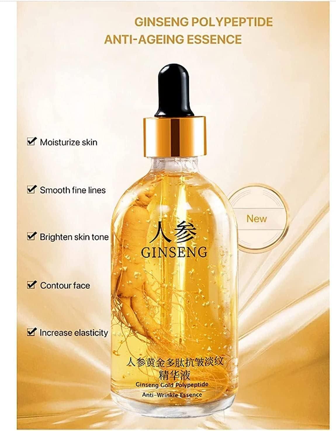 OrientGlow™ Ginseng Gold Serum – Anti-Wrinkle & Skin Lifting Formula