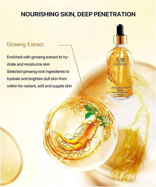 OrientGlow™ Ginseng Gold Serum – Anti-Wrinkle & Skin Lifting Formula