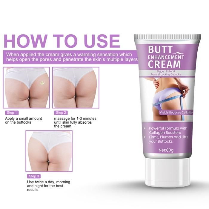 BootyGlow XXL Cream – For Bigger, Firmer, Softer Buttocks (80gm x 2)