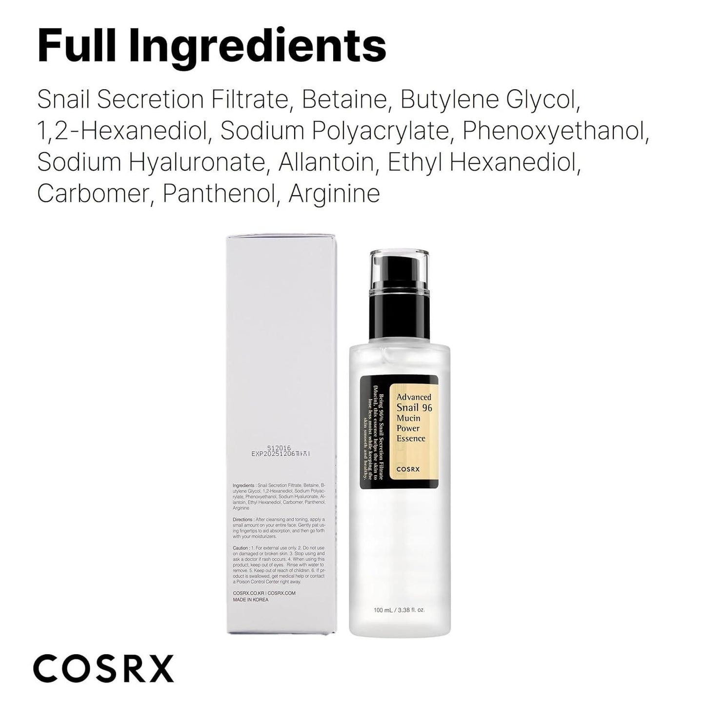 Snail Essence Duo – For Skin Repair, Hydration & Glow