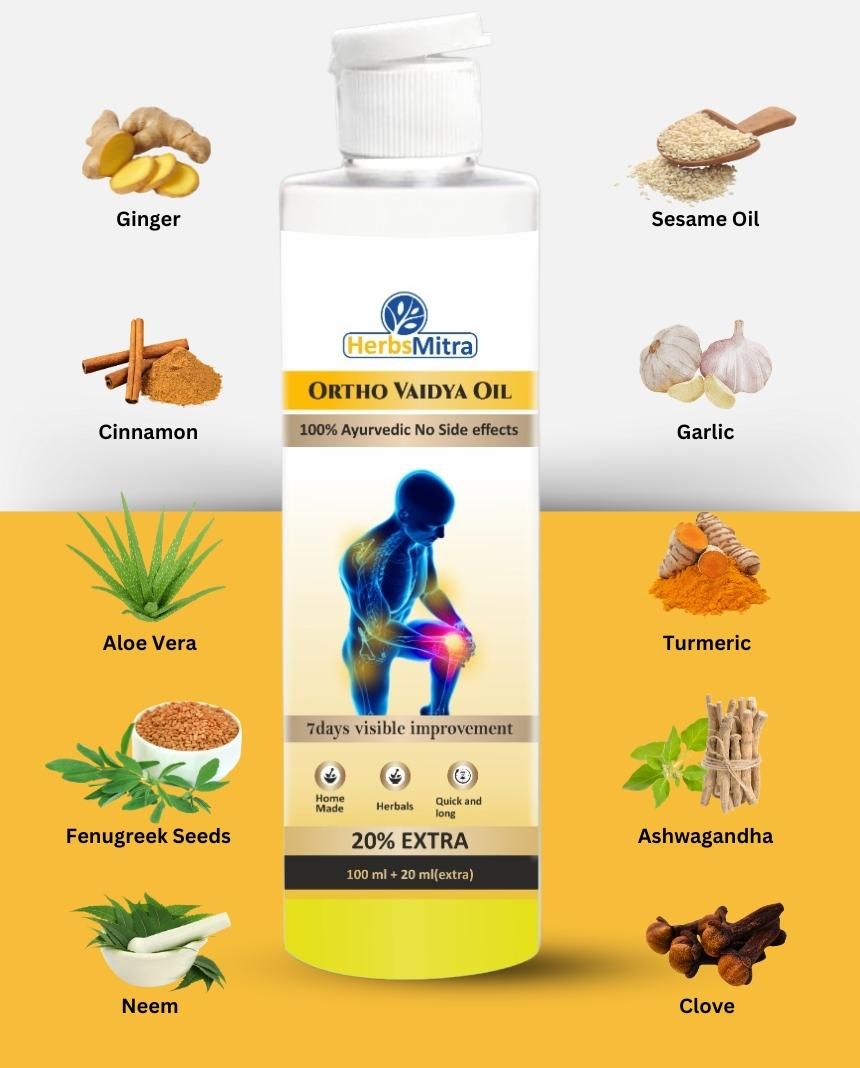 Ortho Vaidya Ayurvedic Pain Relief Oil