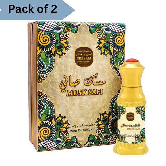 Musk Safi Premium Perfume – Exotic Musk & Spice Blend (Pack of 2)