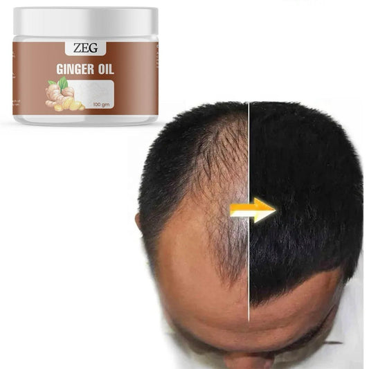 ZEG GINGER OIL 100% Natural Oil for Hair, Skin & Body