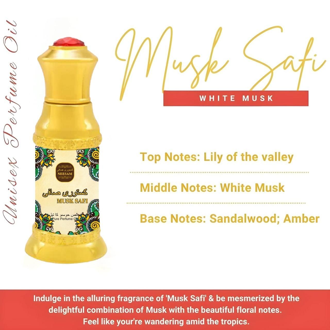 Musk Safi Premium Perfume – Exotic Musk & Spice Blend (Pack of 2)