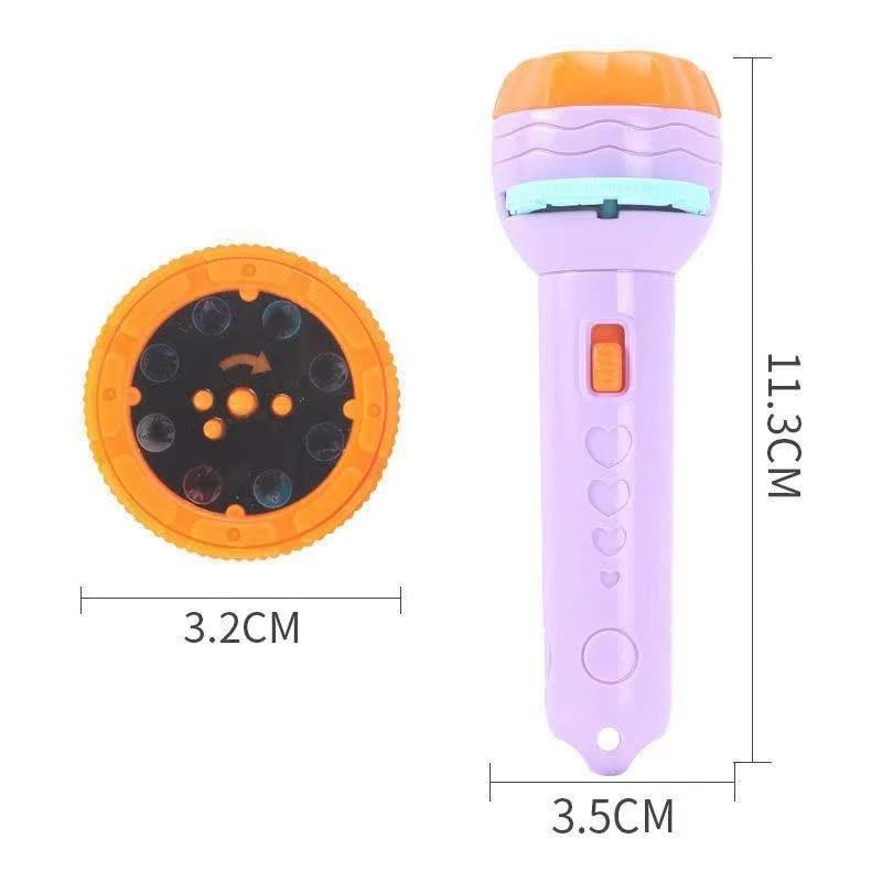 Slide Flashlight Torch Education Learning-Kids Toy